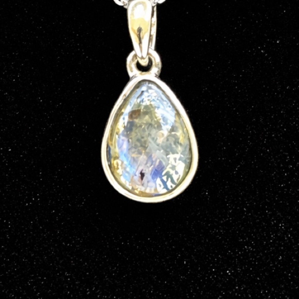 Labradorite Pendant 925 Silver